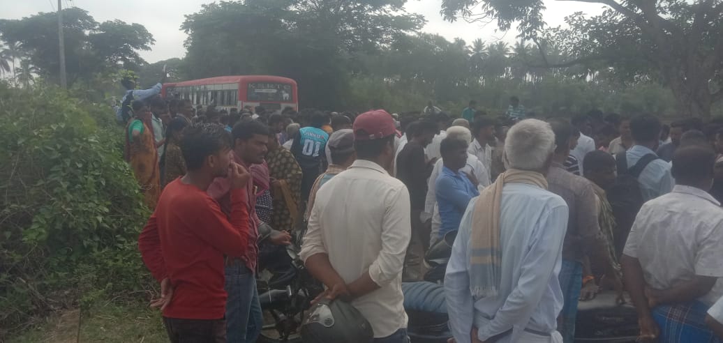 accident ksrtc bike mysuru