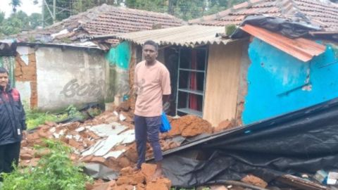 House Wall Collapses