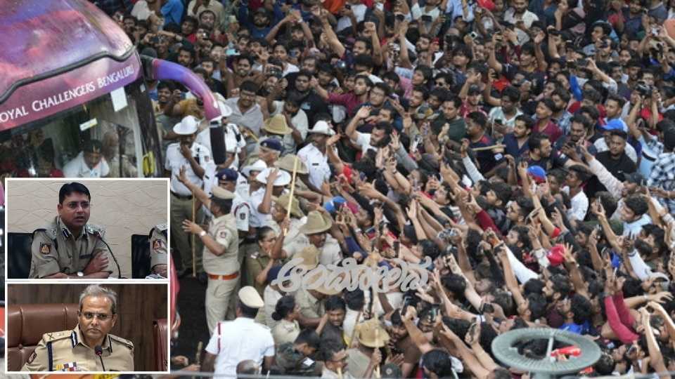 Stampede tragedy case: Central government approves suspension order of three IPS officers