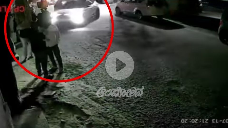 hassan car accident CCTV footage captured