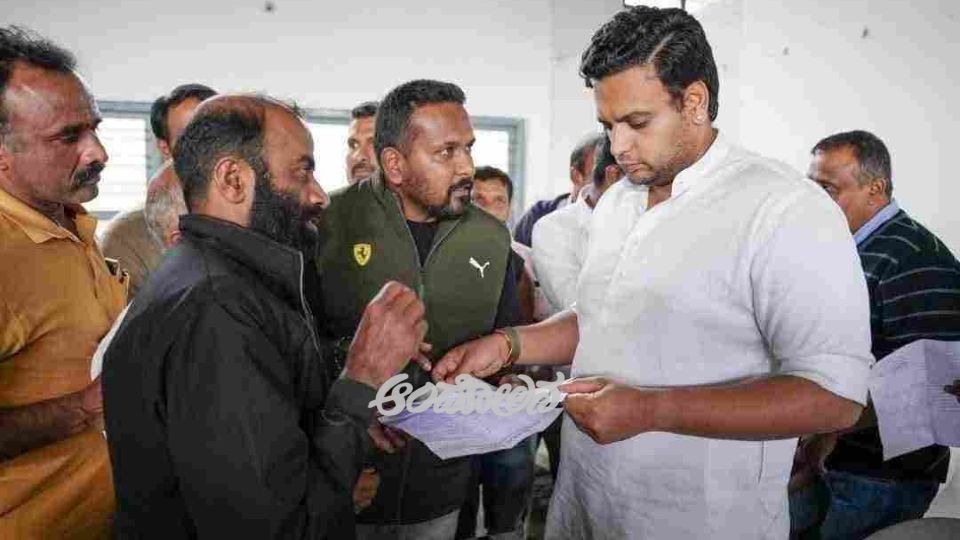 Give BJP power for state development MP Yaduveer