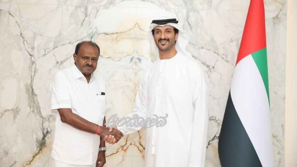 Minister Kumaraswamy holds extensive talks with Dubai Finance Minister