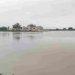 The confluence of the Kaveri and Kapila at the Triveni Sangam