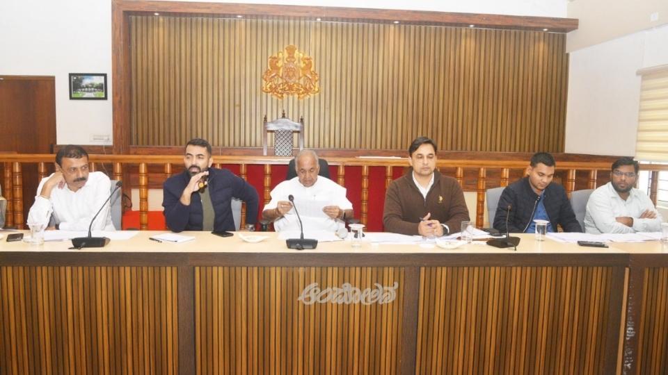 Kodagu | Heavy rain; Minister Bhosaraju issues alert advisory