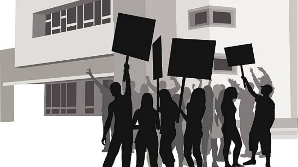 Teacher Transfers Spark Student Protest; Classes Boycotted