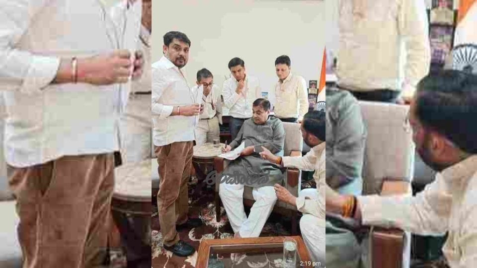 sunilbose meets gadkari