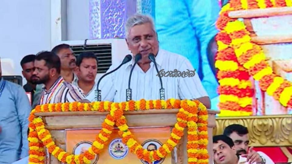 Spreading lies and roaming across the state is the only job of opposition leaders: Minister K. Venkatesh