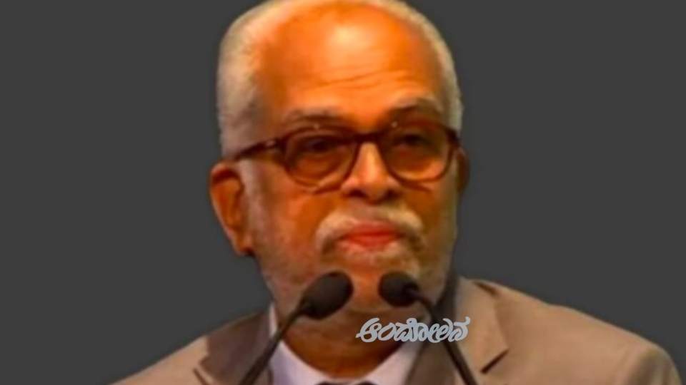 Sudarshan Reddy chosen as Vice Presidential candidate of the opposition parties