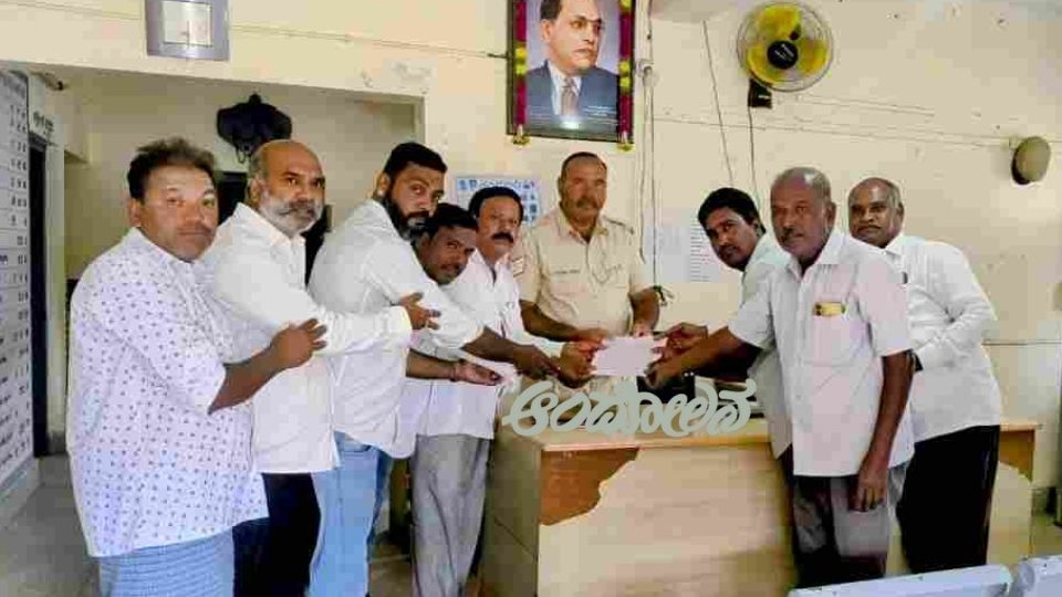 Complaint filed against Sameer at Hanur police station