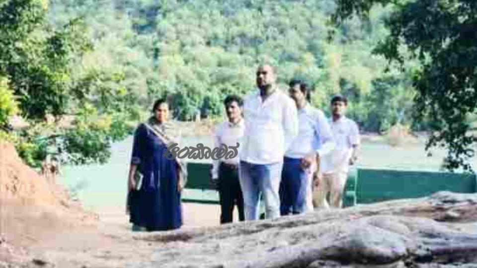 Letter to the District Commissioner urging action against illegal resorts.